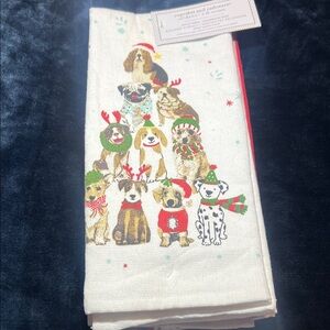 Cupcakes & Cashmere Colorful Star Kitchen Towels